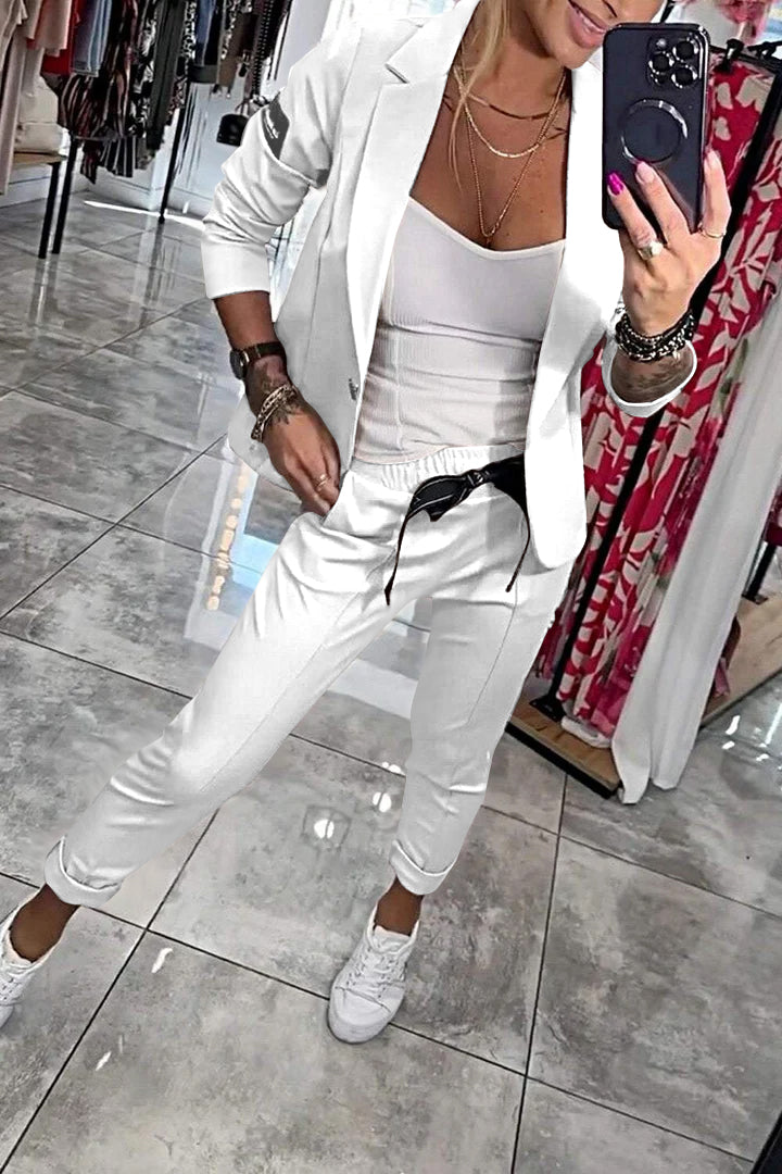 Maylara™ Women’s 2-Piece Blazer & Pant Set