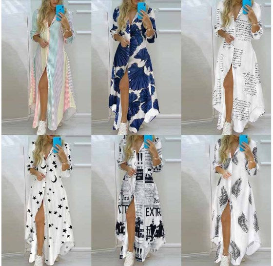 Chic Long Shirt Dress – Effortless Style & Comfort