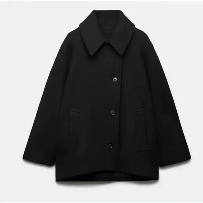 SIENNA - OVERSIZED WOLLEN JAS