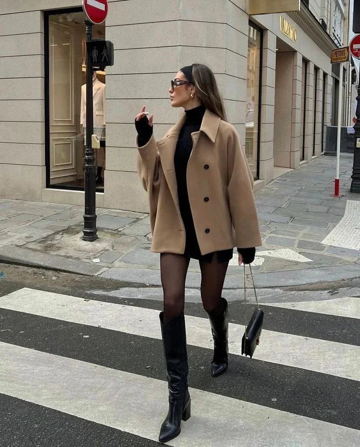 SIENNA - OVERSIZED WOLLEN JAS