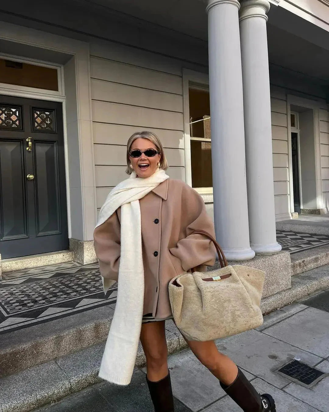 SIENNA - OVERSIZED WOLLEN JAS
