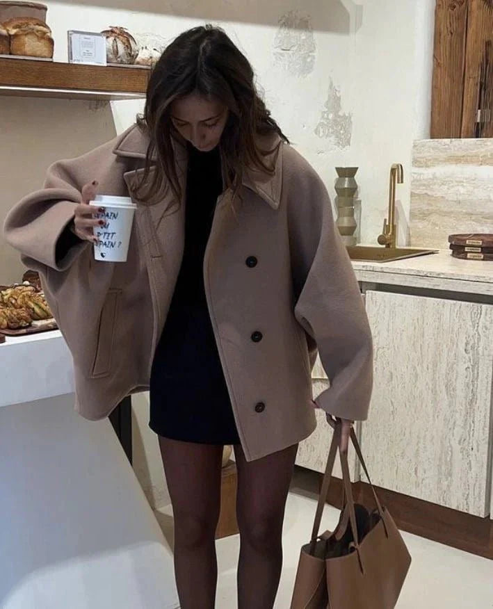 SIENNA - OVERSIZED WOLLEN JAS