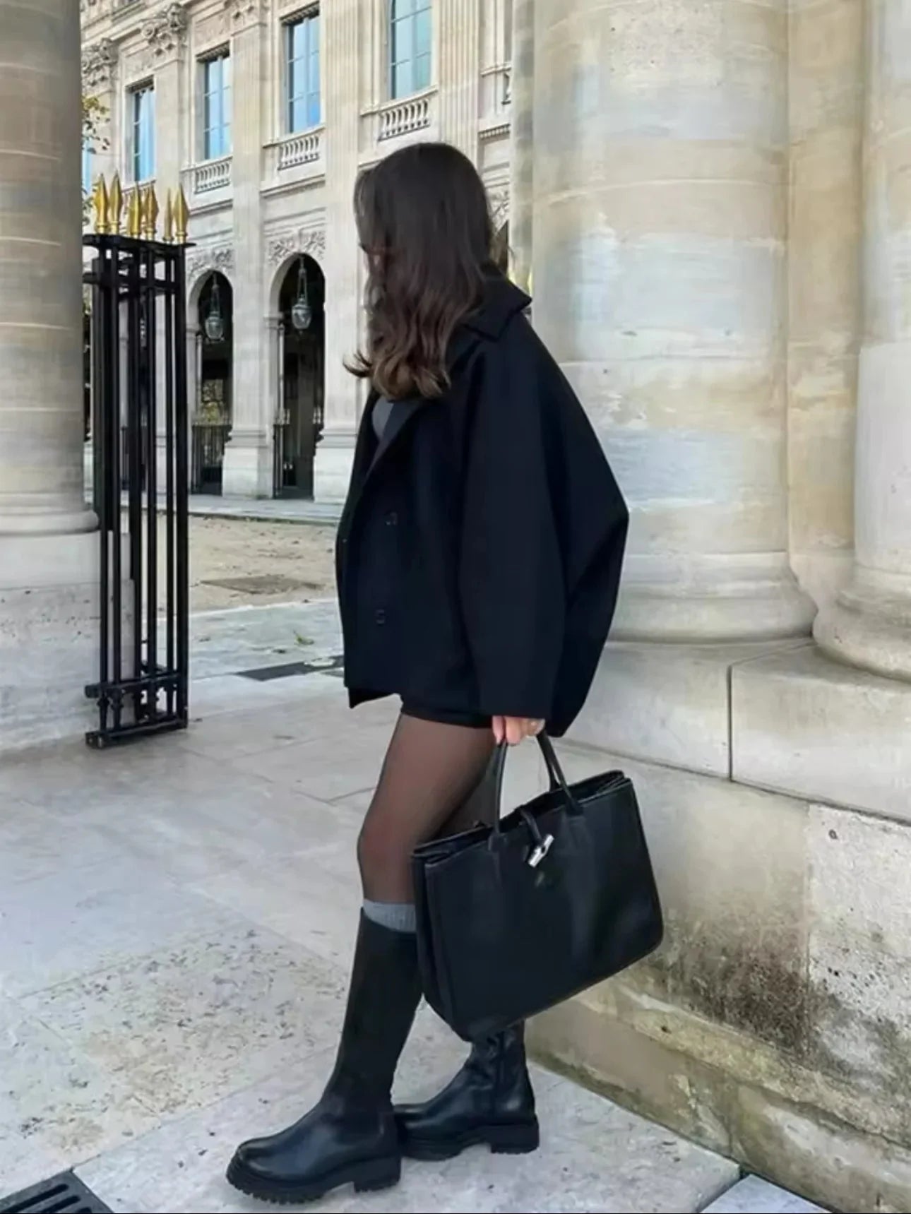SIENNA - OVERSIZED WOLLEN JAS