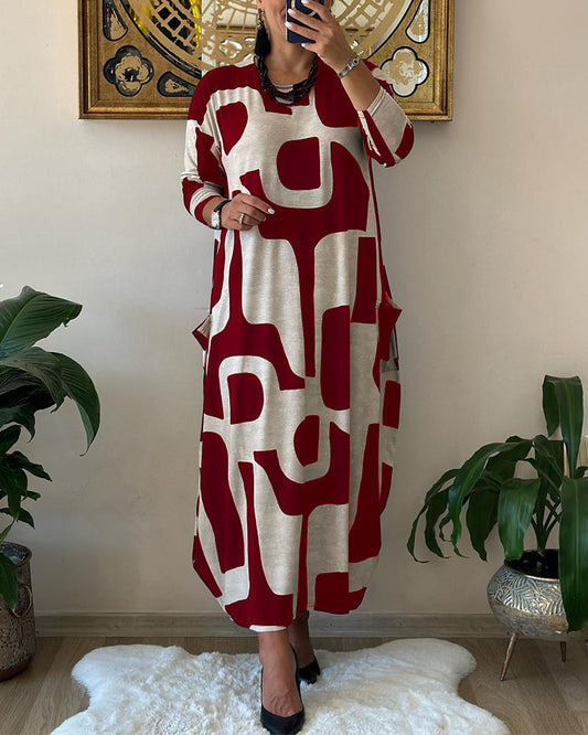 Jose™ Long Sleeve Dress – Effortless Elegance for Every Season