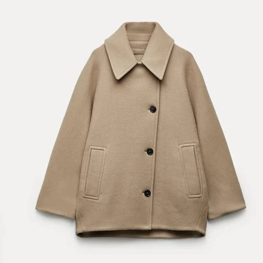 SIENNA - OVERSIZED WOLLEN JAS
